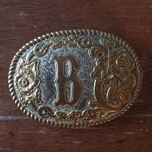 Crumrine Western Belt Buckle